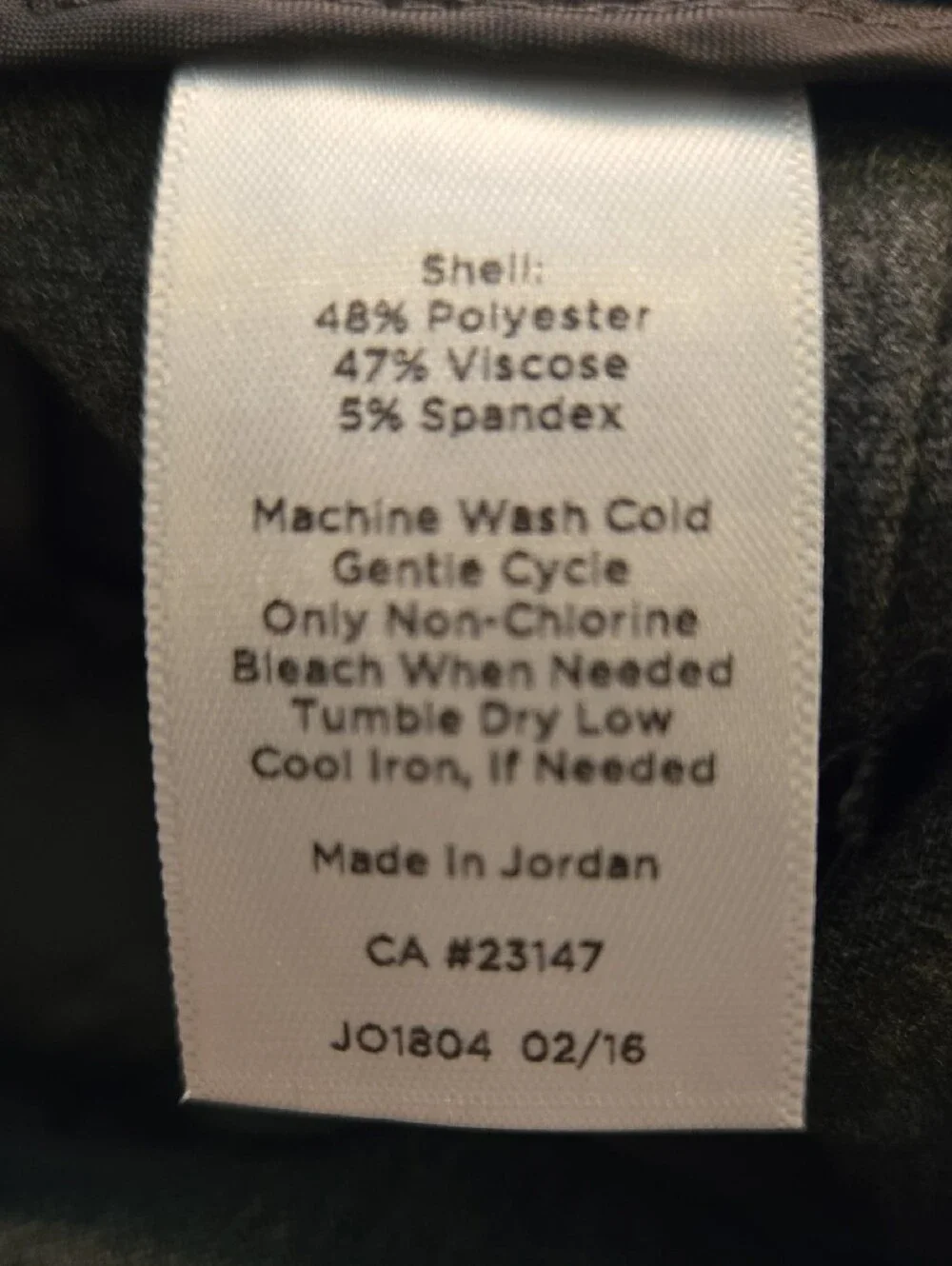 Talbots Women's Charcoal Straight-Leg Dress Pants
